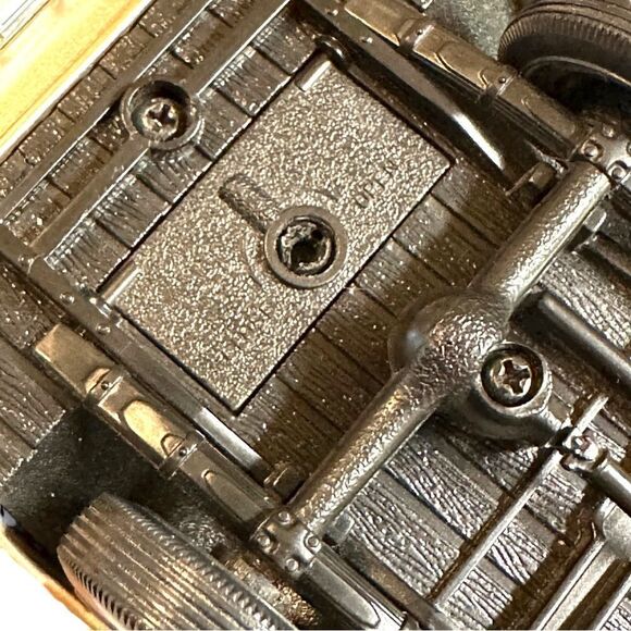 VTG ROCKLIN Harley Davidson Collectible Coin Bank 109 1957 Dodge NO KEY EUC! - Picture 10 of 14